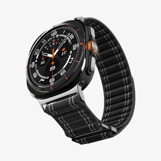 Pulsera Spigen WBF0 para Samsung Galaxy Watch Ultra Negro Tela