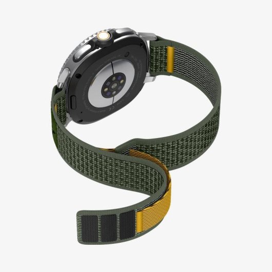 Pulsera Spigen Athlex Air para Samsung Galaxy Watch 8/8 Classic Verde Tela