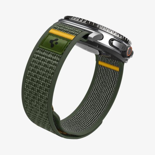 Pulsera Spigen Athlex Air para Samsung Galaxy Watch 8/8 Classic Verde Tela
