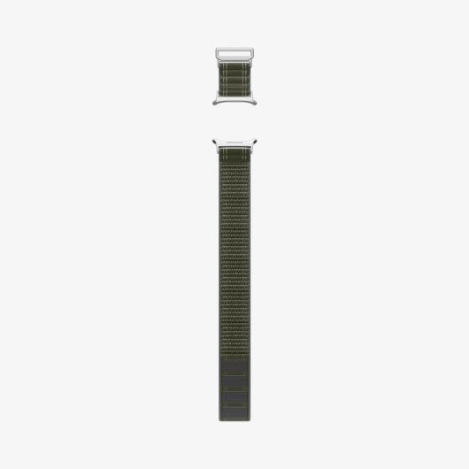 Cinturino Spigen WBF0 per Samsung Galaxy Watch Ultra, Tessuto Verde