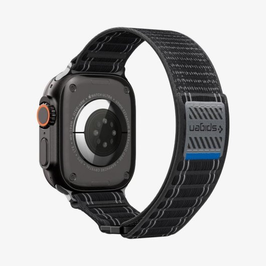 Cinturino Spigen WBF0 per Apple Watch Nylon Nero