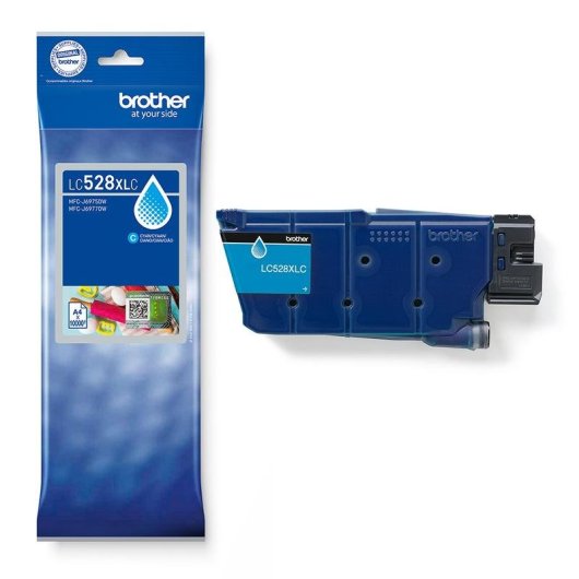 Cartucho de Tinta Cian Brother LC528XLC Ultra High Yield Original