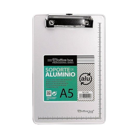 Soporte Porta Documentos Officebox A5 con Clip y Base Antideslizante