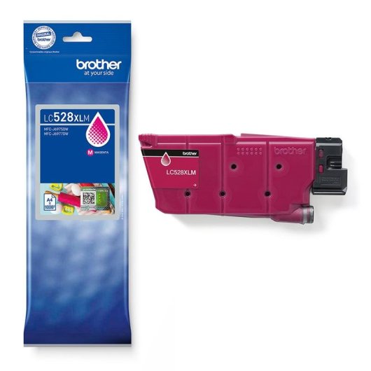 Cartucho de Tinta Brother LC528XLM Magenta Ultra High Yield