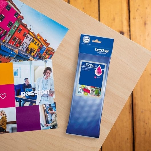 Cartucho de Tinta Brother LC528XLM Magenta Ultra High Yield