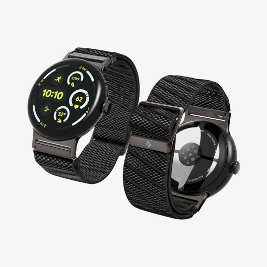 Pulsera Spigen Lite Fit X para Google Pixel Watch 4 (41mm) Nylon Negro