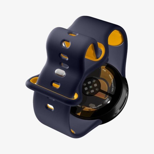 Pulsera Spigen Nano Pop para Google Pixel Watch 4 (45mm) Silicona Marina Amarillo