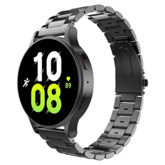 Armband für Uhren Just in Case für Samsung Galaxy Watch 20mm Schwarz