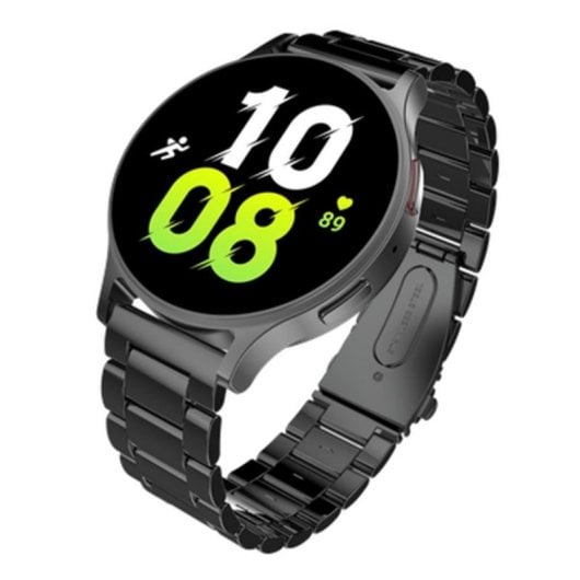 Armband für Uhren Just in Case für Samsung Galaxy Watch 20mm Schwarz