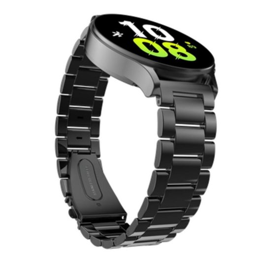 Armband für Uhren Just in Case für Samsung Galaxy Watch 20mm Schwarz