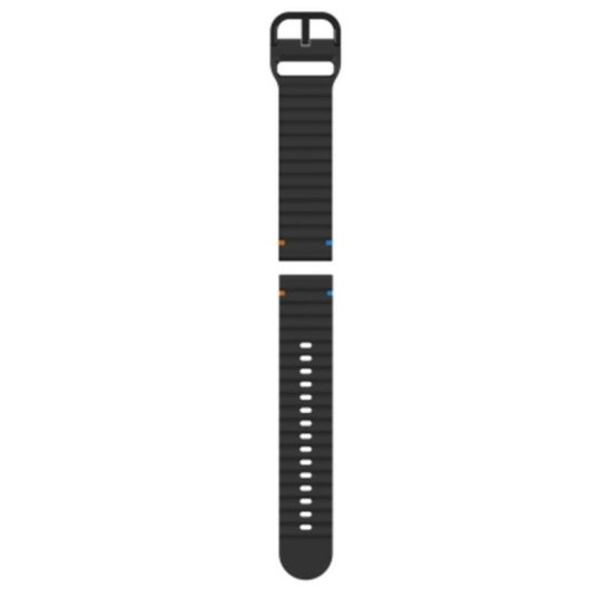 Bracelet montre Just in Case pour Samsung Galaxy Watch noir 20mm élégant