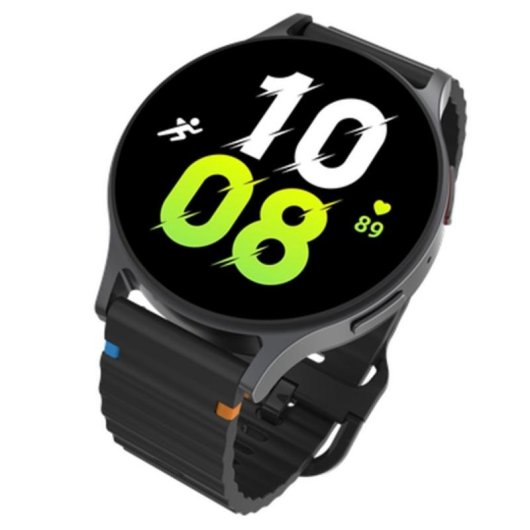 Bracelet montre Just in Case pour Samsung Galaxy Watch noir 20mm élégant