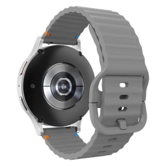 Correa de reloj Just in Case pour Samsung Galaxy Watch 20mm Gris