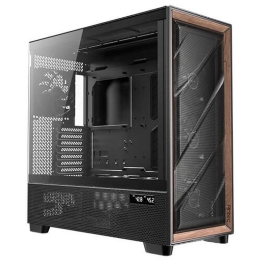 Boîtier Full Tower Noctua FLUX PRO Noir/Bois ATX/EATX/ITX/mATX