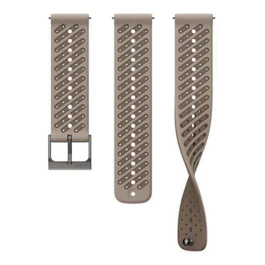 Pulsera Suunto pour Montre Connectée 22mm Gris Silicone