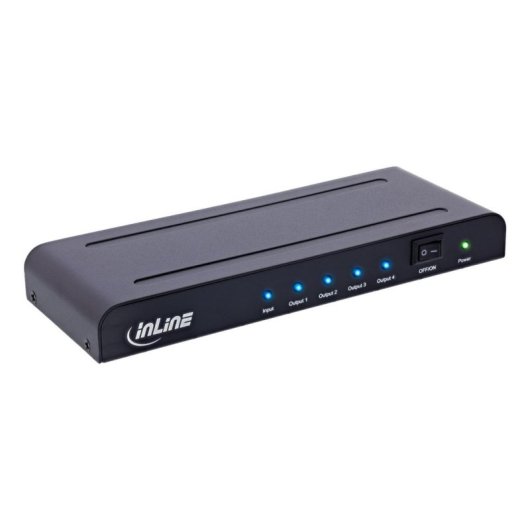 Videowechsel InLine 65010K HDMI 4x 4K Ultra HD