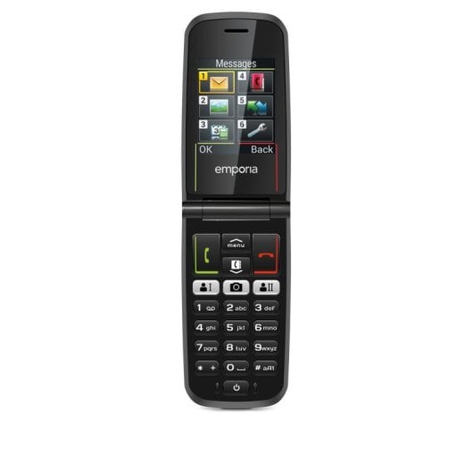 Téléphone Emporia ACTIVEglam 4G 512MB 4GB 2.2" Noir