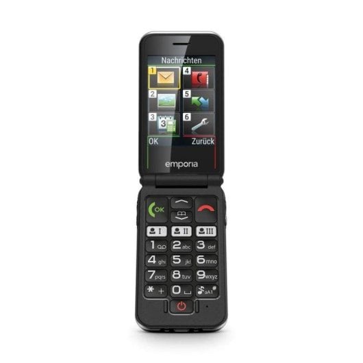 Teléfono móvil Emporia emporiaJOY-LTE 4G 2.8" Negro