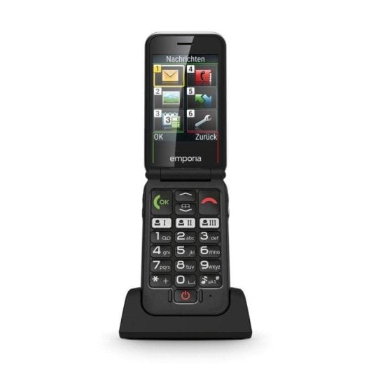 Teléfono móvil Emporia emporiaJOY-LTE 4G 2.8" Negro