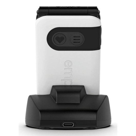 Móvil plegable Emporia SIMPLICITYglam.4G 4G 2.8" Blanco