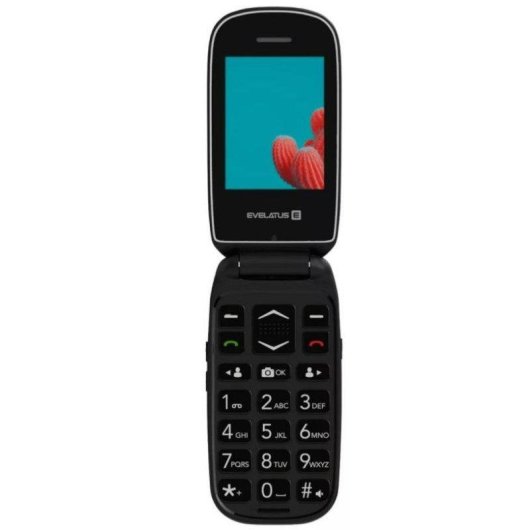 Klapp-Handy Dual SIM Evelatus Wave 2020 2.4" Schwarz 64MB