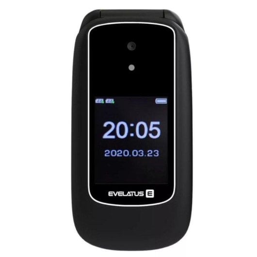 Klapp-Handy Dual SIM Evelatus Wave 2020 2.4" Schwarz 64MB