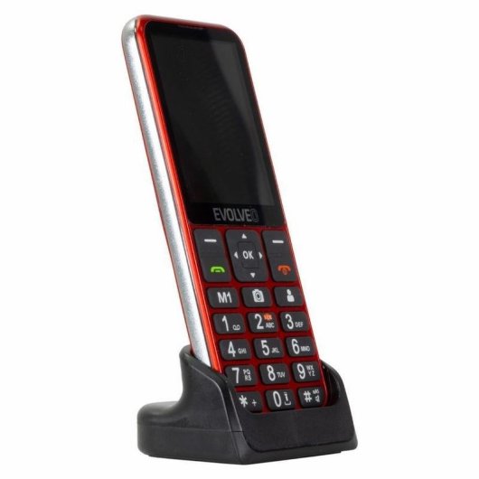 Téléphone bar Evolveo EasyPhone ESLTRD 4G 128MB 32GB 2.8" Rouge