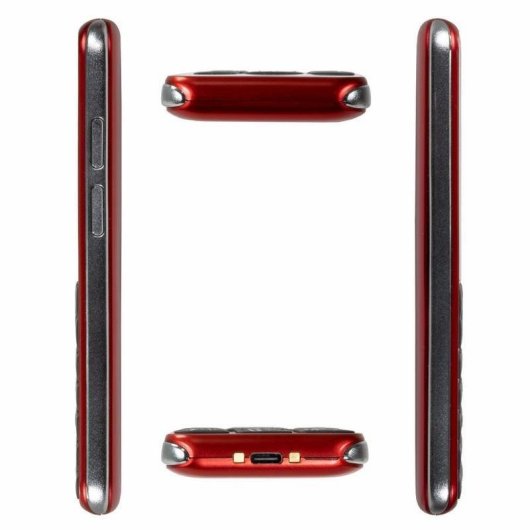 Téléphone bar Evolveo EasyPhone ESLTRD 4G 128MB 32GB 2.8" Rouge