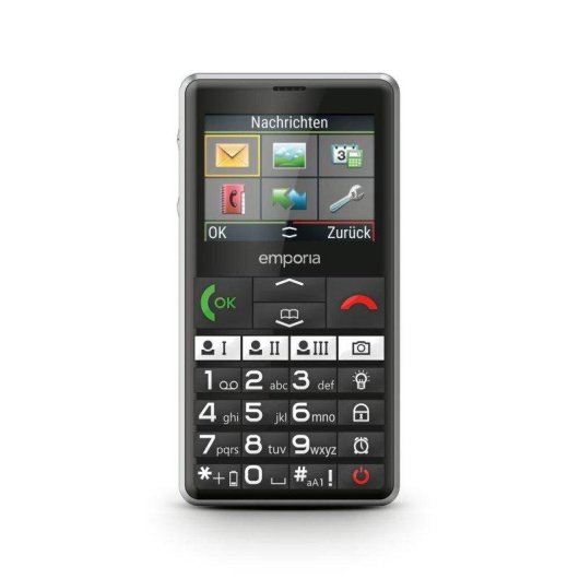 Móvil Emporia PURE-LTE 4G Negro 2.31" 64MB 128MB
