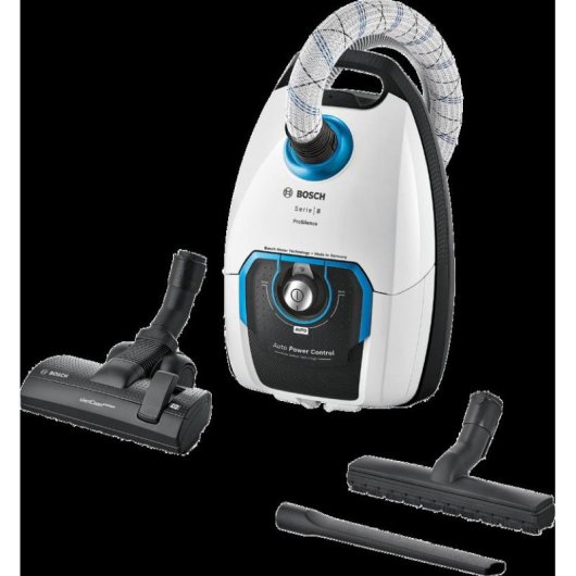 Aspiradora con Bolsa Bosch Serie 8 BGL8SIL6 800W HEPA 5L Negro Blanco