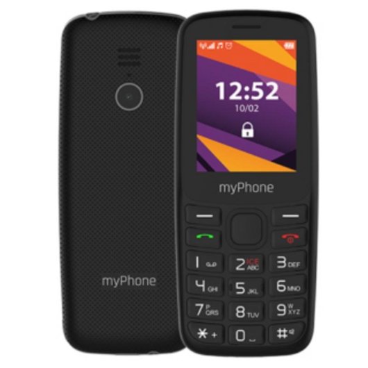 Handy myPhone 6410 LTE 4G 2.4" Schwarz 64MB 128MB
