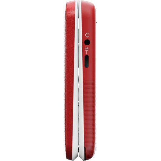 Telemóvel dobrável Doro Leva L31 4G 64MB 128MB 2.8" Vermelho Branco