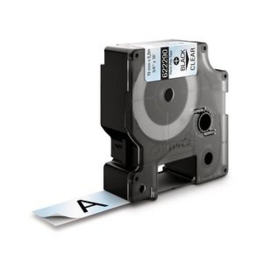 Etiquetas industriais permanentes poliéster DYMO Rhino 19 mm x 5,5 m resistentes