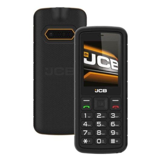 Móvil JCB TP-2F 4G 2.4" Dual SIM Negro Naranja