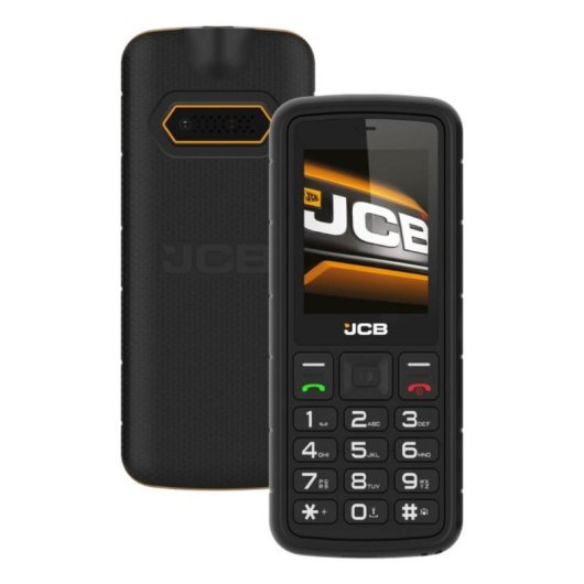Móvil JCB TP-2F 4G 2.4" Dual SIM Negro Naranja