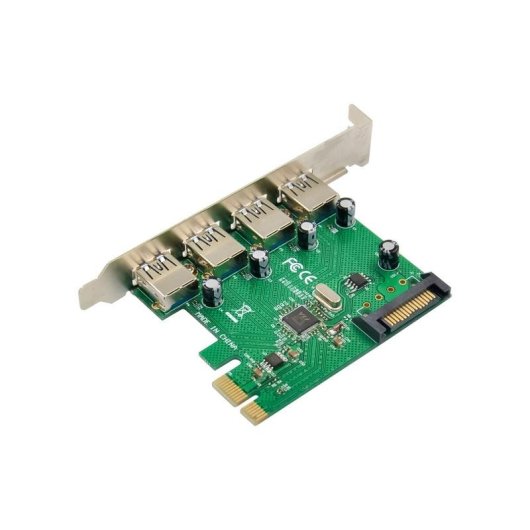 Scheda Controller InLine 76666M PCIe 4x USB 3.2 Gen 1