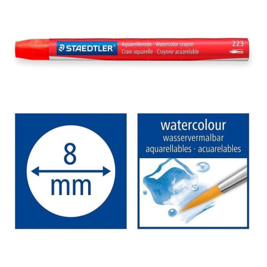 Crayons Céra Acquerellables Staedtler Design Journey 24 Couleurs