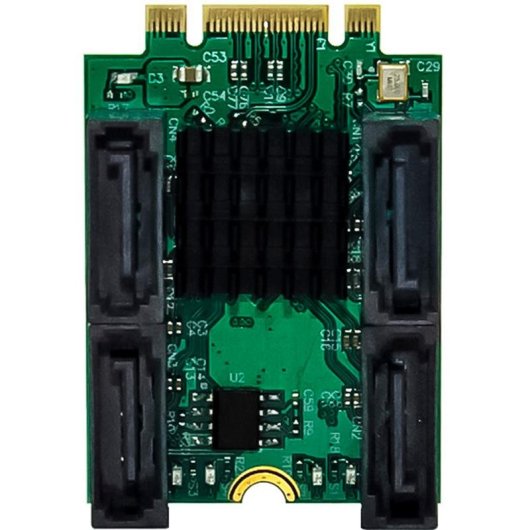 Adaptador InLine M.2 a 4x SATA RAID 6 Gbit/s Marvell 88SE9230