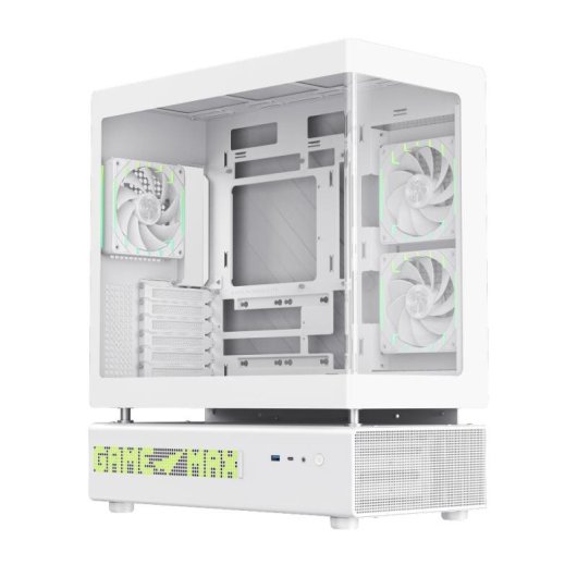 Case PC GameMax N90 WH Midi Tower ATX Bianca Vetro Temperato Mesh