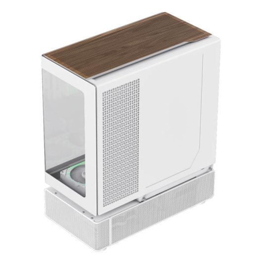 Case PC GameMax N90 WH Midi Tower ATX Bianca Vetro Temperato Mesh