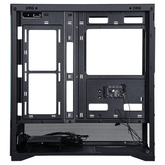 Carcasa Itek SHOWBUI 37B Torre ATX Negro Metal Gaming
