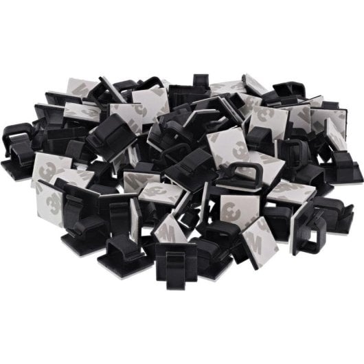 Gancho de soporte para cableado InLine 59971G Universal Nylon Negro
