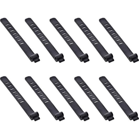 Brida tipo escalera InLine 59972A silicona negro 3 cm