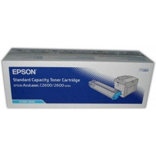 Cartuccia Toner Epson AL-C2600 Cyan Originale 2000 Pagine