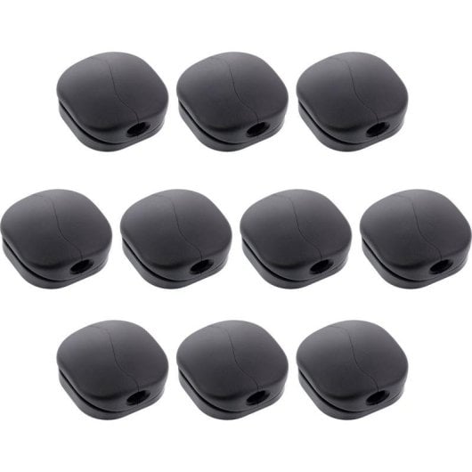Clip para cable InLine 59971M Universal ABS Negro Autoadhesivo