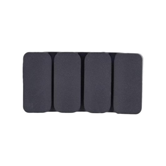 Clip para cable InLine 59971J Universal Negro TPR Autoadhesivo Pack 5 unidades