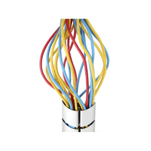 Pasacables de Escritorio Equip Plata ABS Sintéticos