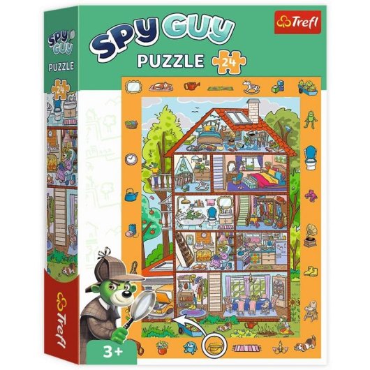 Puzzle Trefl 15593 Edifícios 24 peças 3 anos