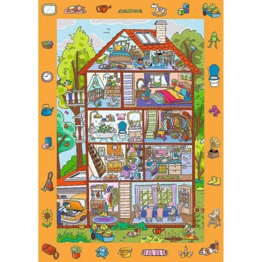 Puzzle Trefl 15593 Edifícios 24 peças 3 anos