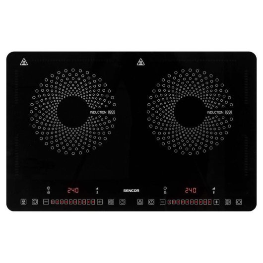 Plaque de induction Sencor SCP 4501BK 2 zones 56 cm Noir